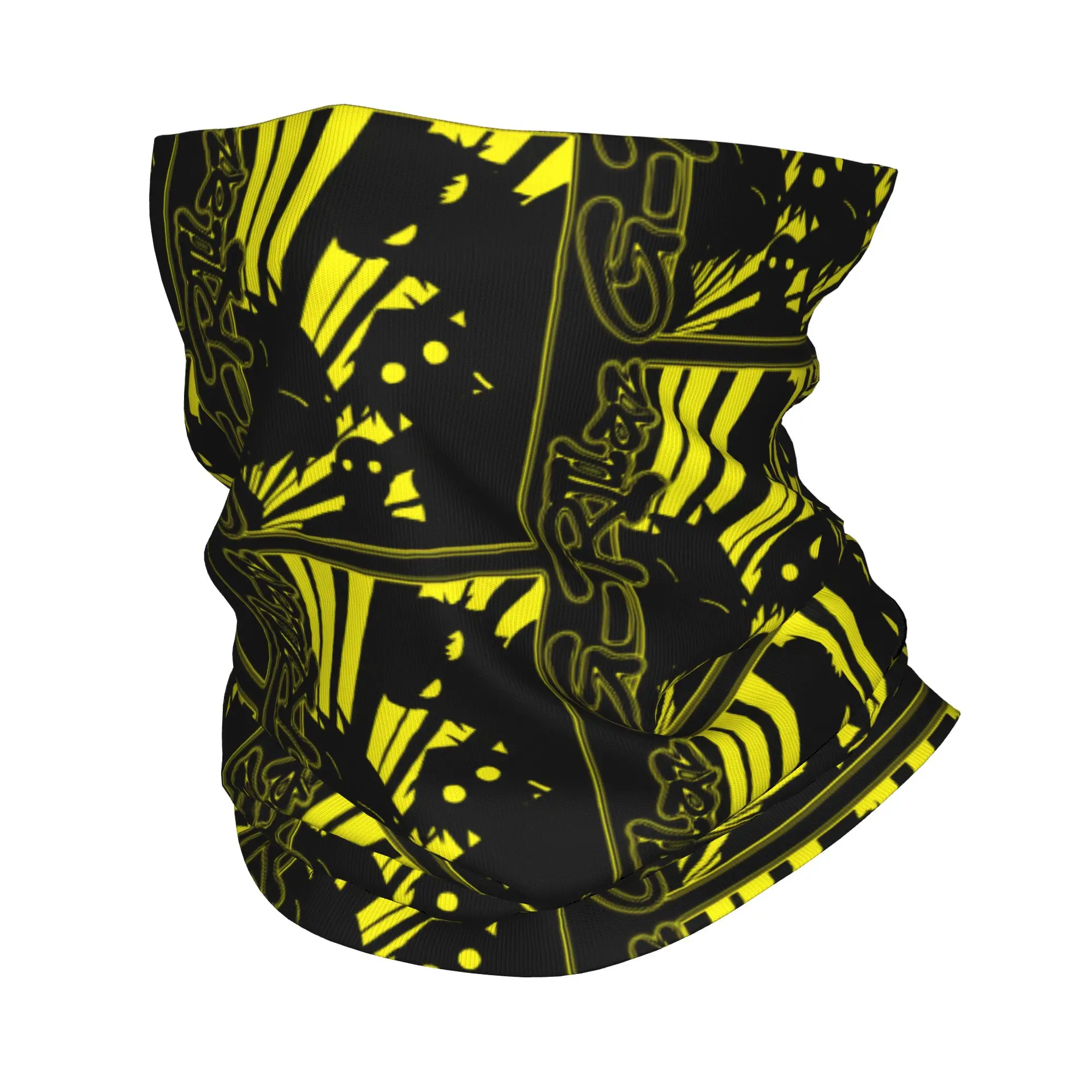 Custom G-Gorillazes Iconic Cartoon Classic Neck Gaiter Women Men UV Face Shield Winter Animes  Bandana Scarf for Ski