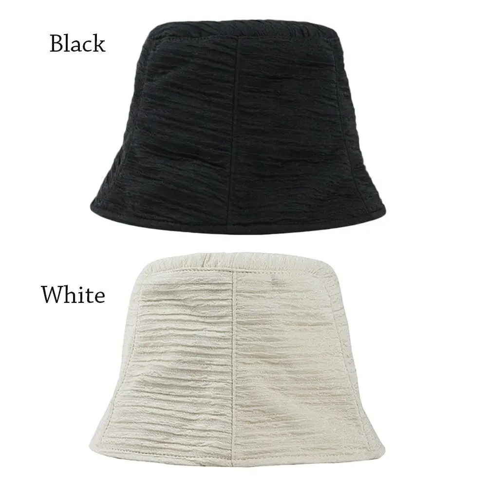 Women Summer Sunscreen Bucket Hat Chiffon Thin Style Sun Beach Cap Outdoor Girls Panama Fisherman Hat Basin Hat