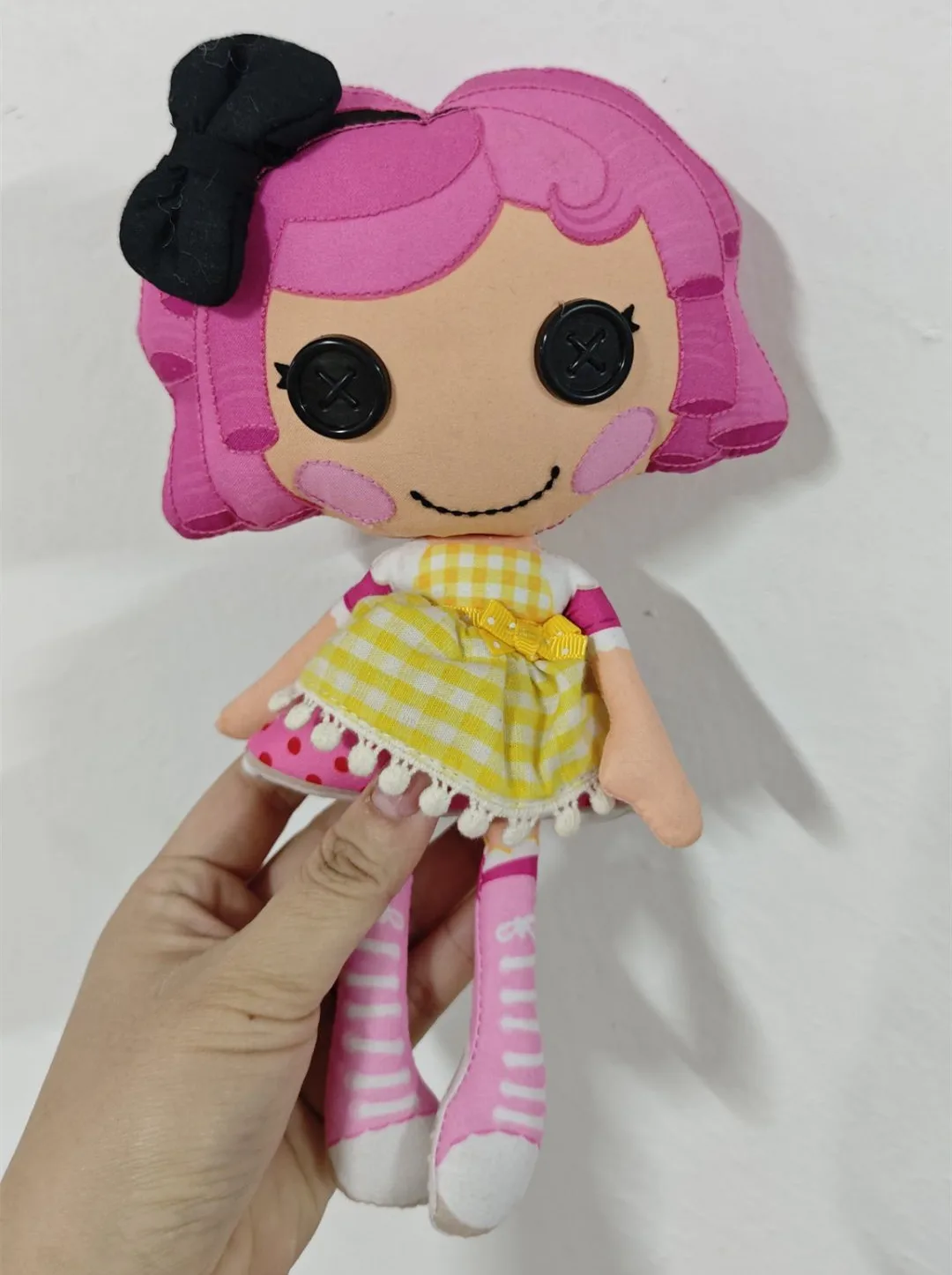 Cute Lalaloopsy Crumbs Sugar Cookie Bea Soft Doll 26cm Plush Stuffed Toy Dolls Kids Toys for Girls Children Gifts