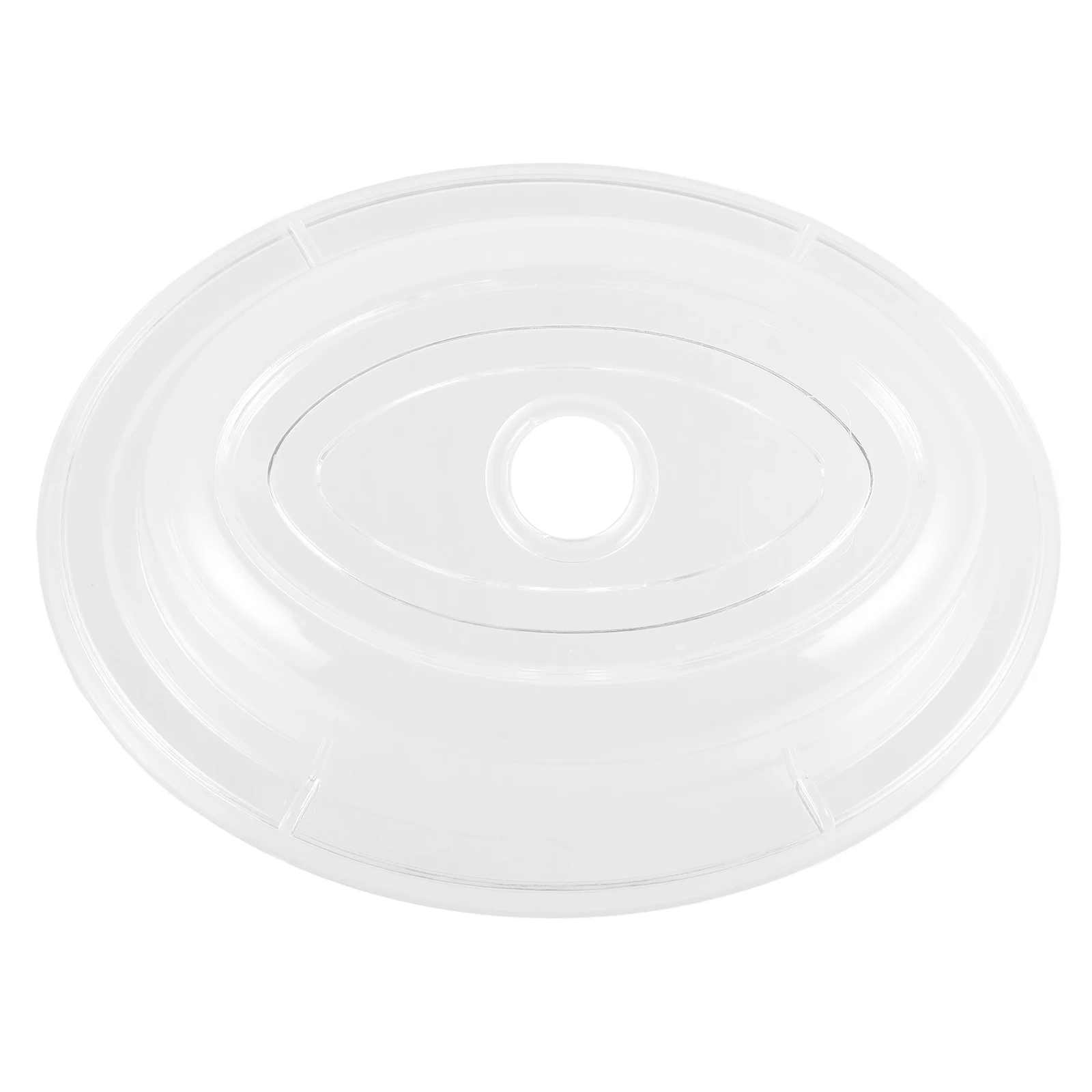 

8 Inch Cake Pan Cover Clear PC Material Microwave Plate Food Protector Compatible Eid Tray Stand Plastic Versatile Lid