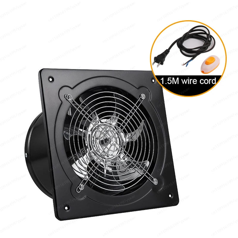 

Вентилятор бытовой 4/6 дюймов, для кухни/ванной/потолка, бесшумный/устойчивый к коррозии