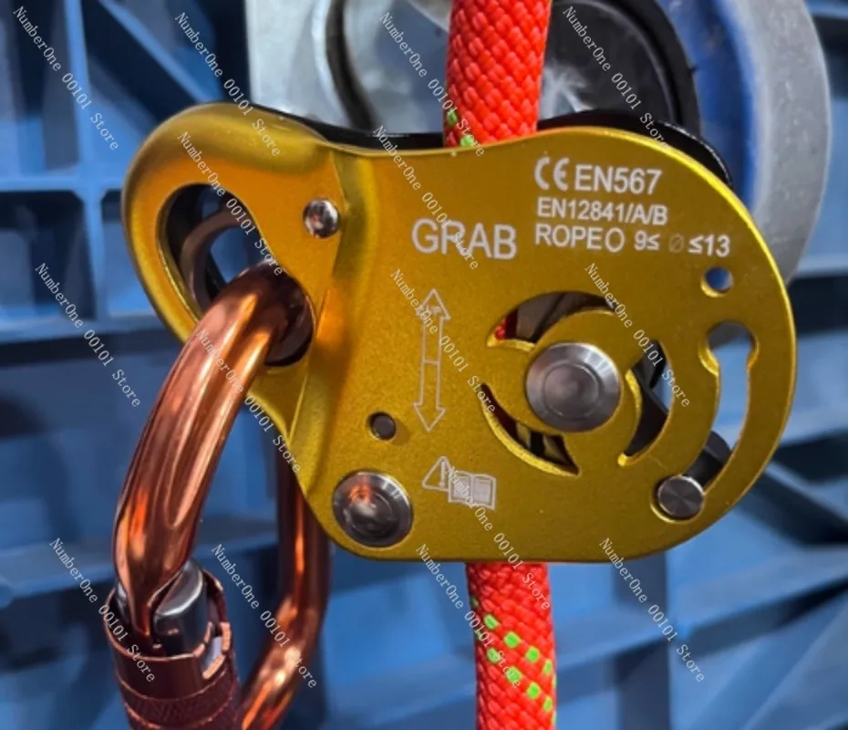 

Fall stop device, rope grabber, rope grabber, aerial work, outdoor mobile self-locking mobile protector