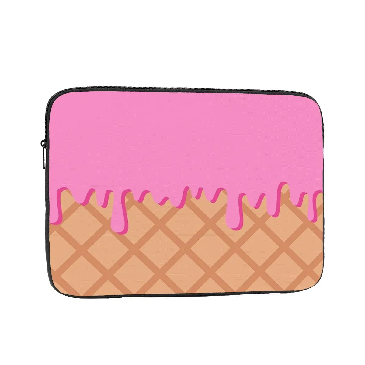Strawberry Ice Cream Notebook Laptop Bag Case Pouch 10 12 13 15 17 Inch Notebook Sleeve Cover Bag Tablet Shockproof Case Bag