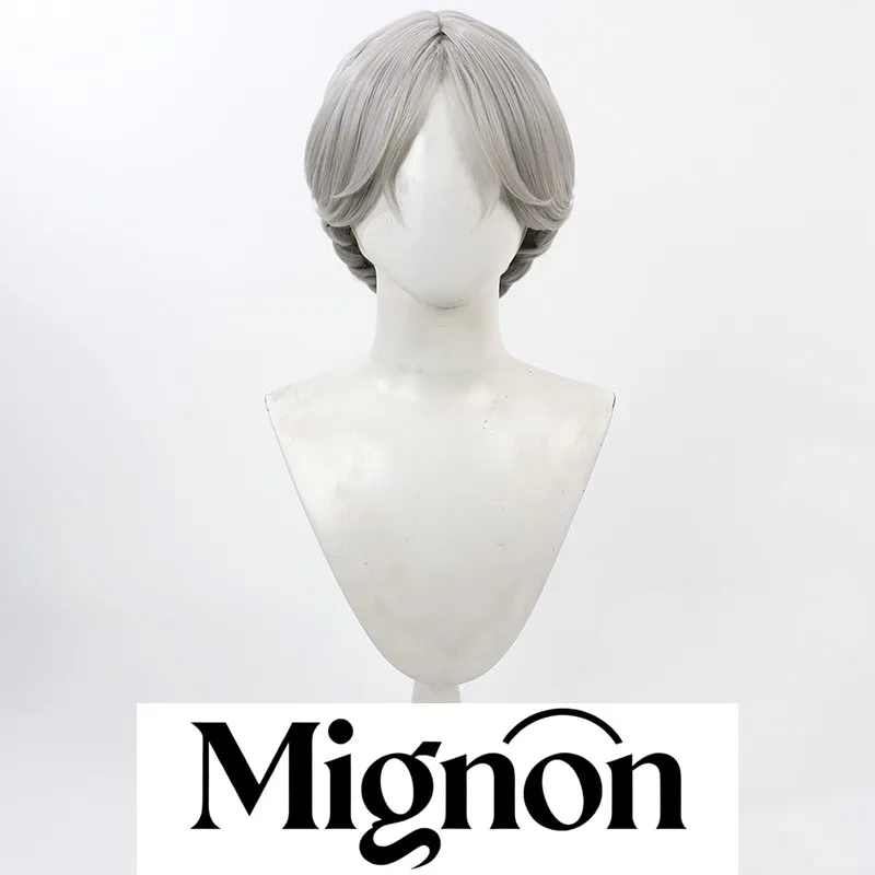 Identity V Mary Red Queen Promised Day cosplay wig silver gray updo Halloween gift