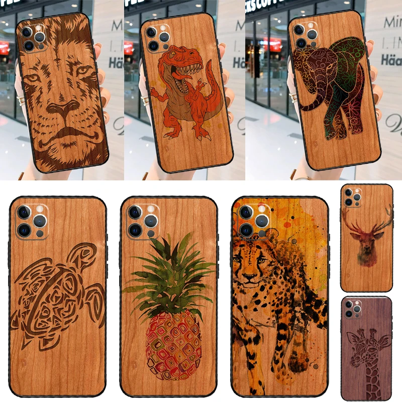 Чехол с рисунком оленя, льва, слона для Xiaomi 15T 14T 13T 14 15 17 Ultra POCO F8 Ultra X7 X5 X6 F5 F6 F7 X8 Pro Max