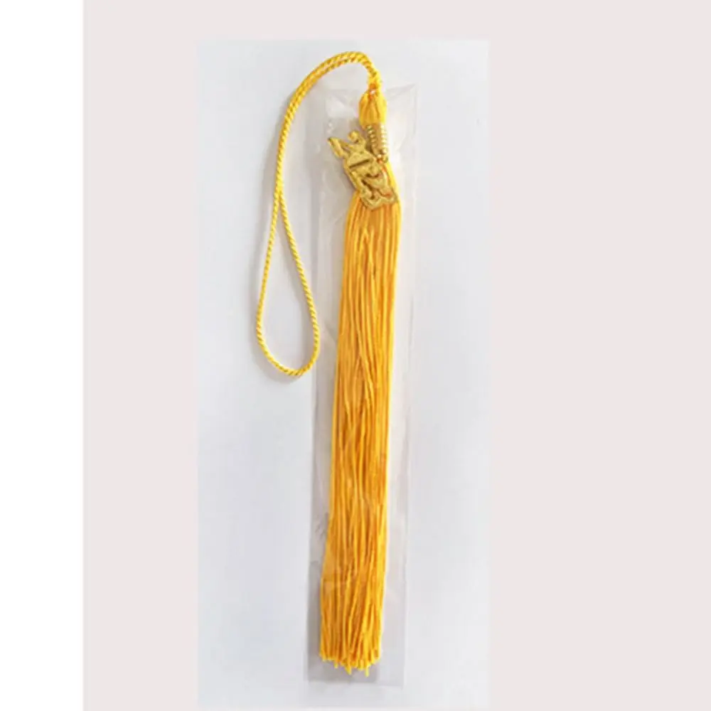 New 2024 Academic Graduation Cap Tassel with Gold Graduation Cap Hanging Charm Pendant DIY Crafts Uniforms Accessories Ornaments