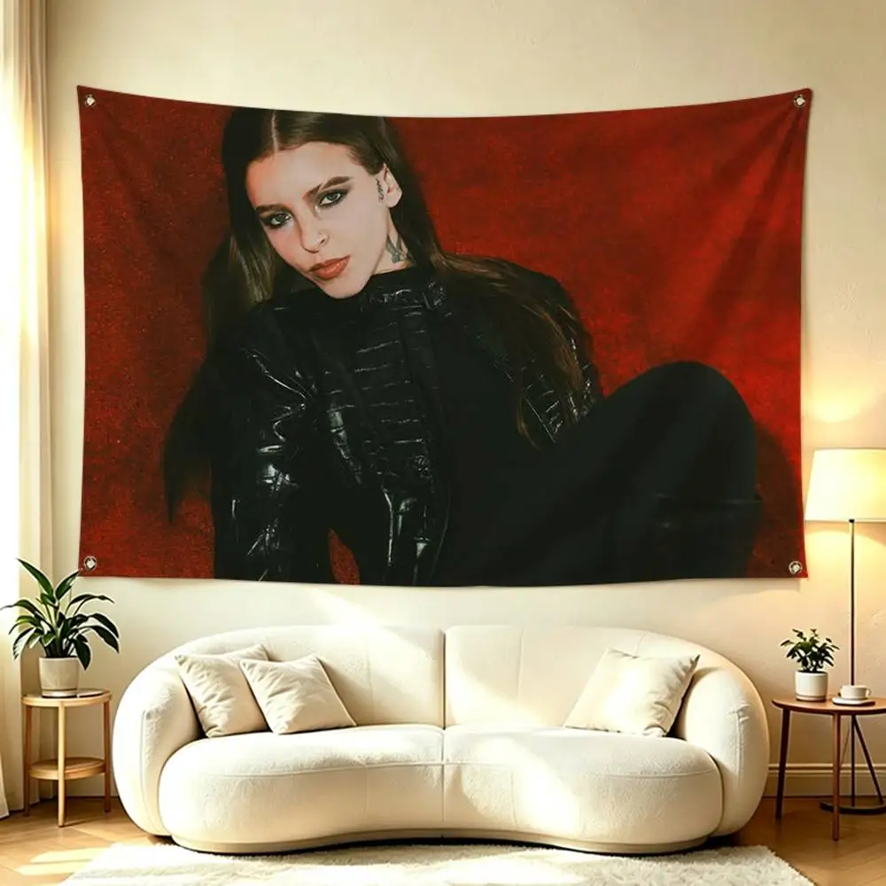 Singer Y-Young Miko  Flag Suitable For Party Club Outdoor Interior Wall Decoration Banner Fans Gift