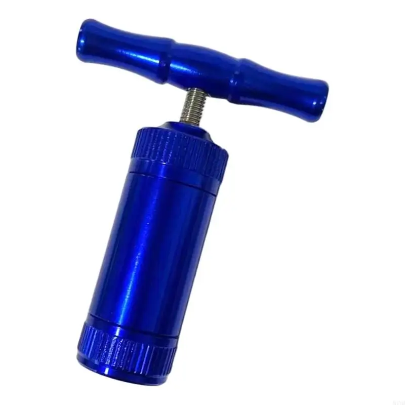 Compactador polvo compacto y metálico con cómodo para hierbas y especias, prensado preciso, funcionamiento suave, M4YD