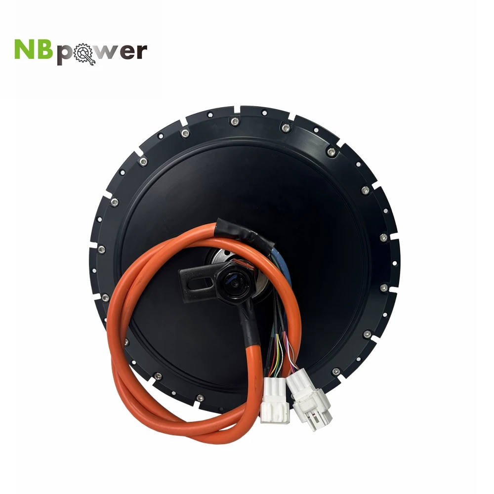 

NBpower 18x22mm Axle 40H QS 273 Peak 8000W Dropout Width 170mm V3 Electric Bicycle Rear Hub Motor 70KPH-100KPH
