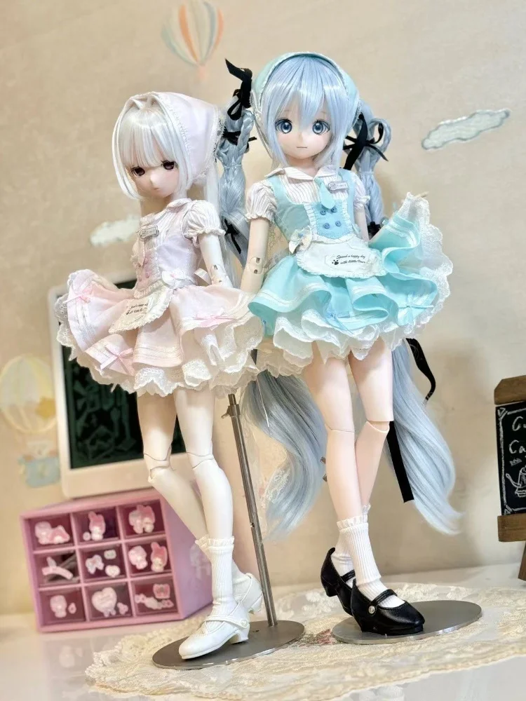 

New Arrival BJD Doll Clothes For 1/4 Doll Accessories Skirt Socks Headwear Set Doll Dress Up Gift Diy Clothes(No Doll)