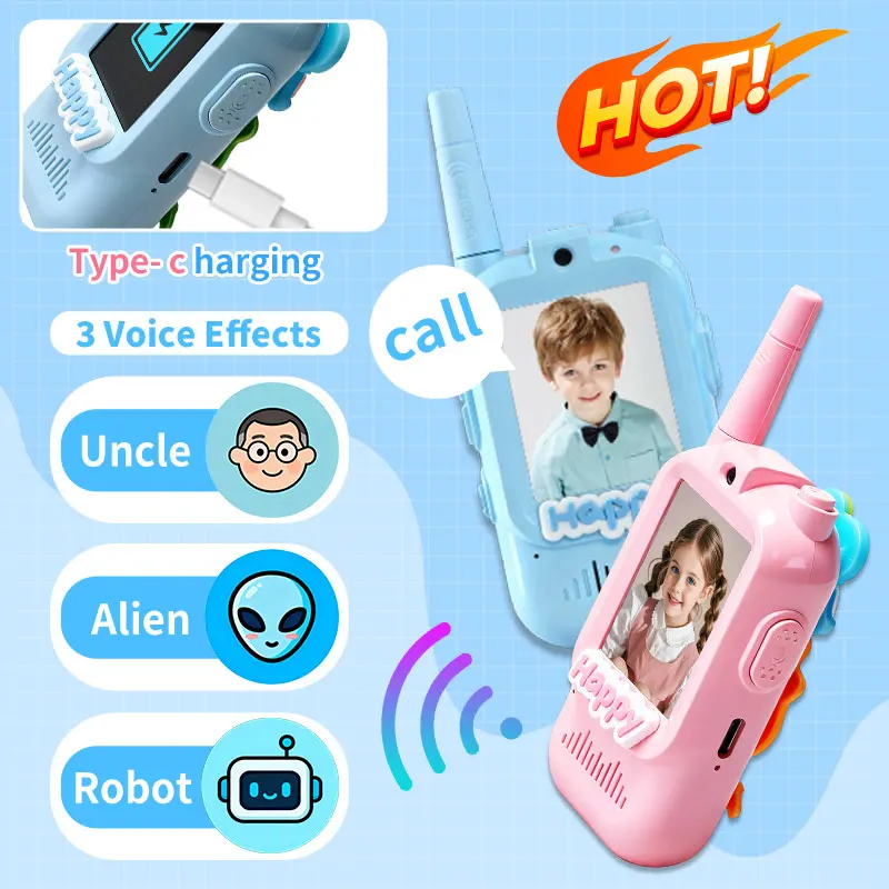 2 шт./компл., мини-видео рация