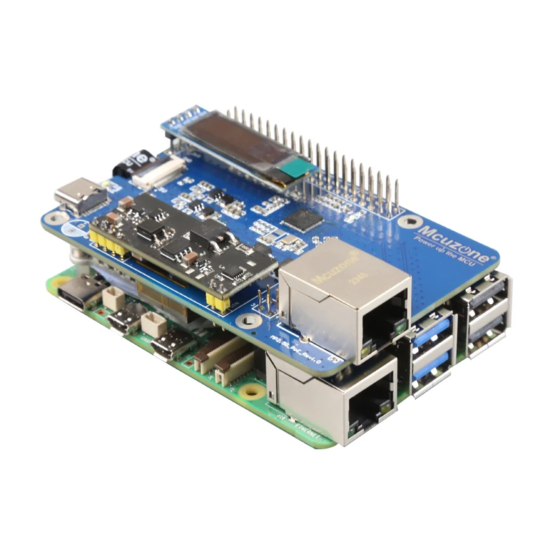 Imagem -06 - Lcd do Poder da Framboesa Pi5 Opta Mp2.5g-poe Posto 2.5g Eth Hat 5v4.5a 091 Dentro