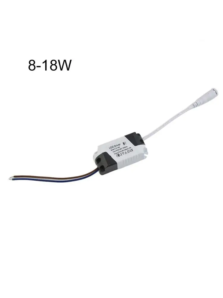 Pilote LED AC 8-18W/8-24W, adaptateur d'alimentation, panneau d'alimentation électrique étanche, transformateur d'éclairage pour lampe de plafond