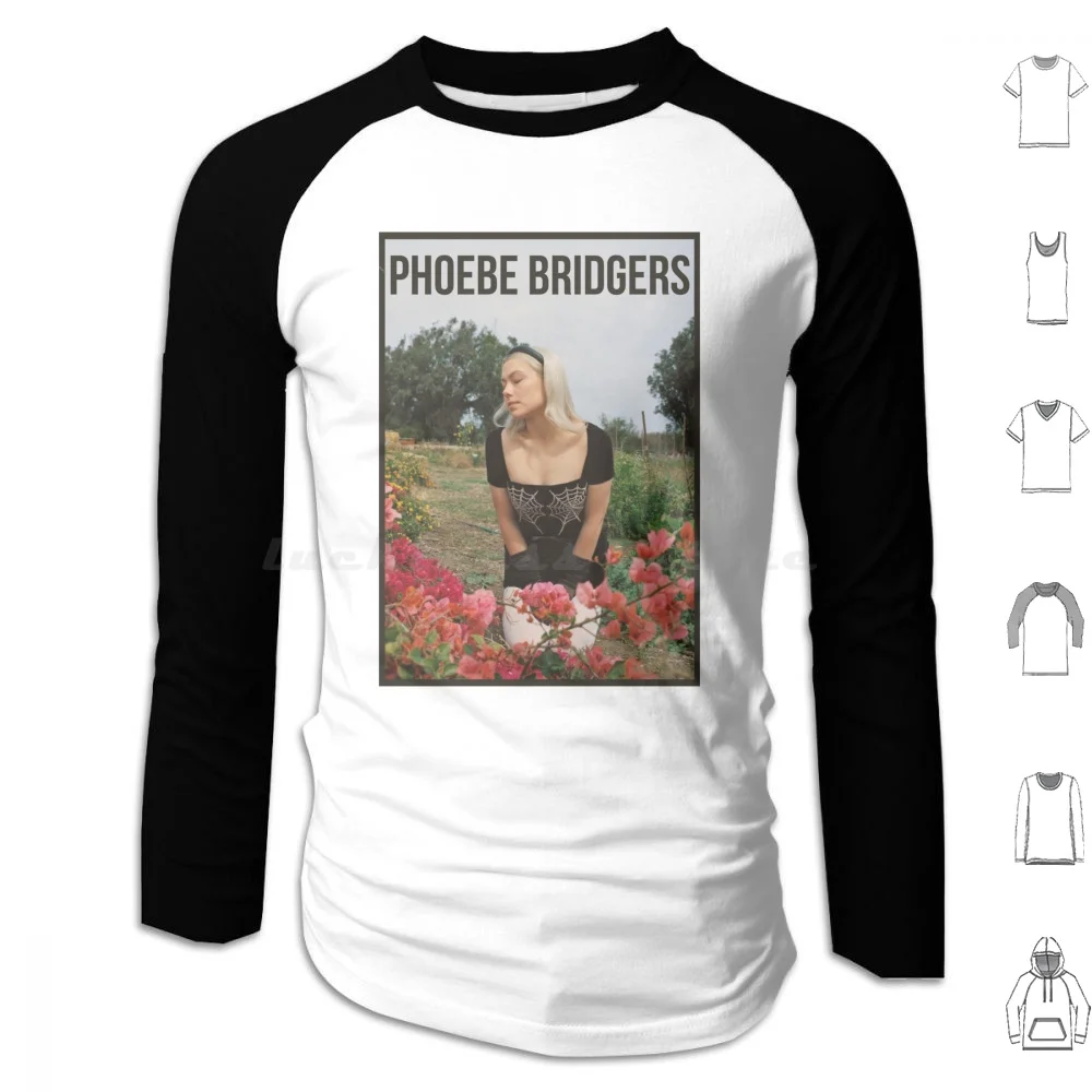 Phoebe Bridgers Poster Design Hoodies Long Sleeve Boygenius Phoebe Bridgers Lucy Dacus Julien Baker Stranger In The