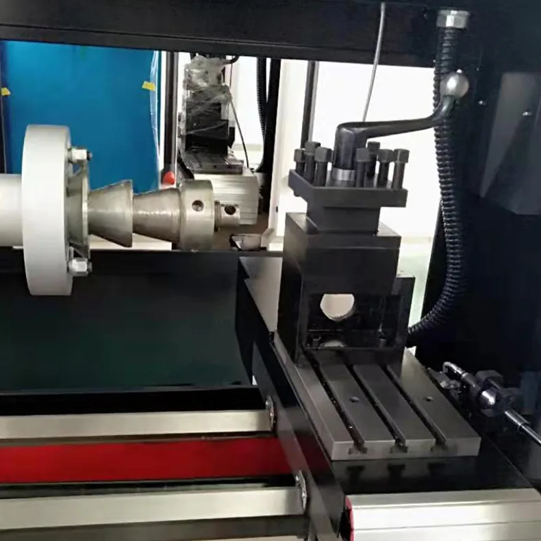 Numerical control wheel hub drawing machine AWR24E wheel hub drawing numerical control lathe, hard rail car wheel hub repair