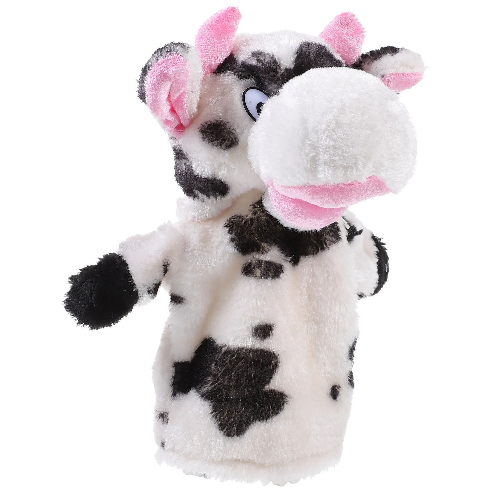 

Cow Shape Soft Hand Puppet for Kids Storytelling Interactive Play Enhances Imagination Parent Child Bonding Birthday Christmas