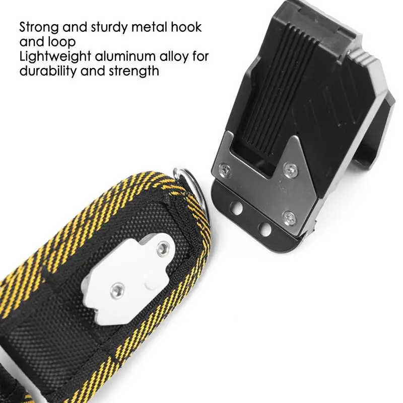 Kantong Alat Dengan Klip Sabuk Kantong Alat Kecil Dengan Klip Sabuk Organizer Kerja Tempat Utilitas Multifungsi Untuk Pekerja Konstruksi