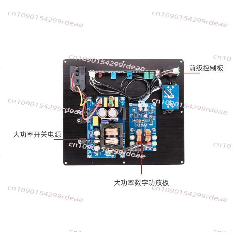 TPA3255 Digital Power Amplifier Board HiFi Balanced Class D Subwoofer Amp 300Wx2 High Power Audio Module