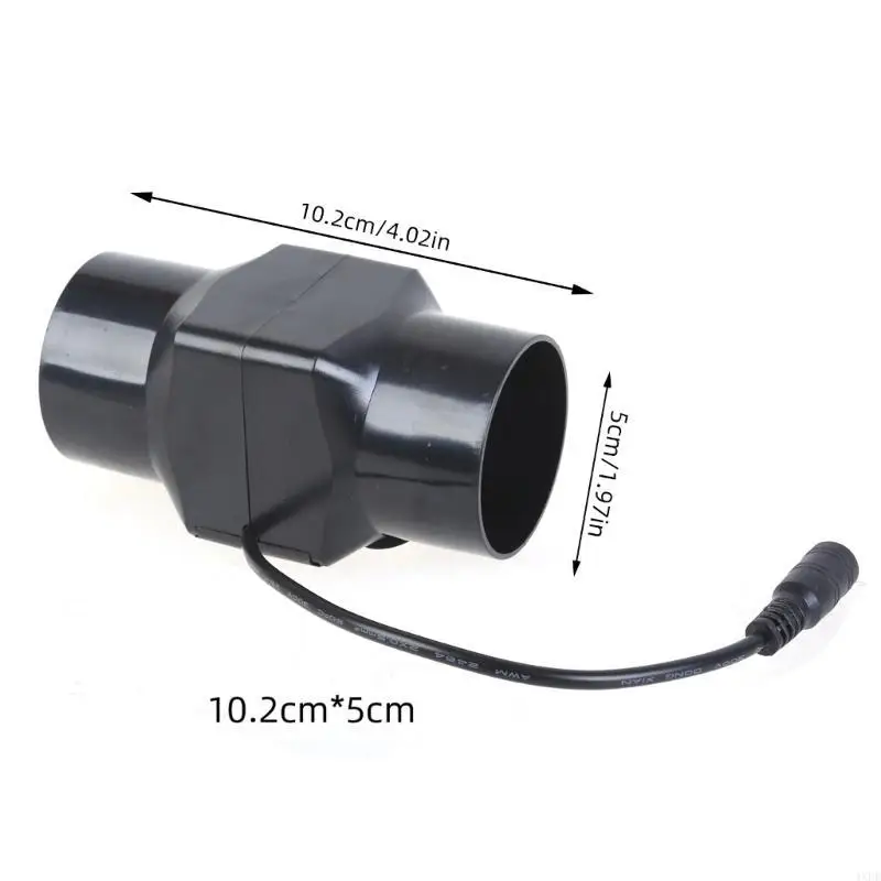 4XFD Inline Duct Fan Ventilation Exhaust Boosters Fan Filter Duct 12V Extractor