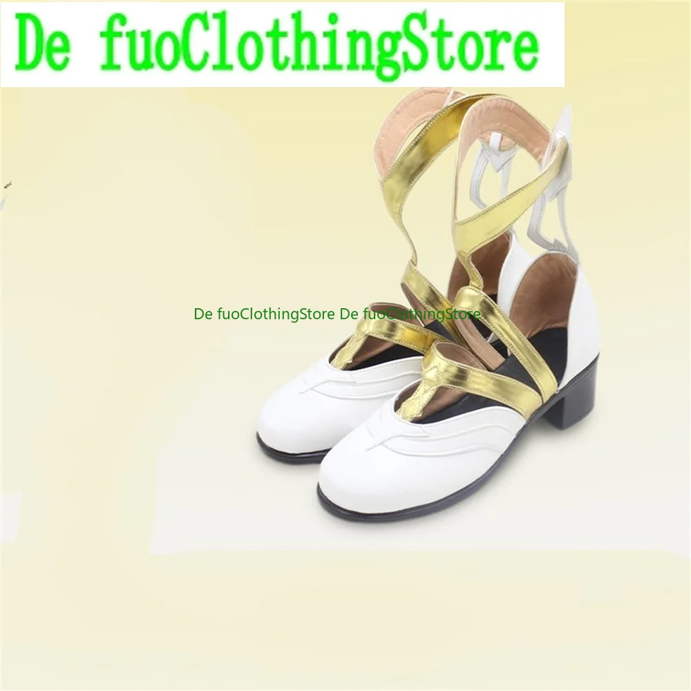 ร้านเสื้อผ้าเดฟูโอ รองเท้าคอสเพลย์คาเวห์จากเกม Genshin Impact สำหรับงานฮาโลวีน คริสต์มาส งานปาร์ตี้ตัวละครอนิเมะ