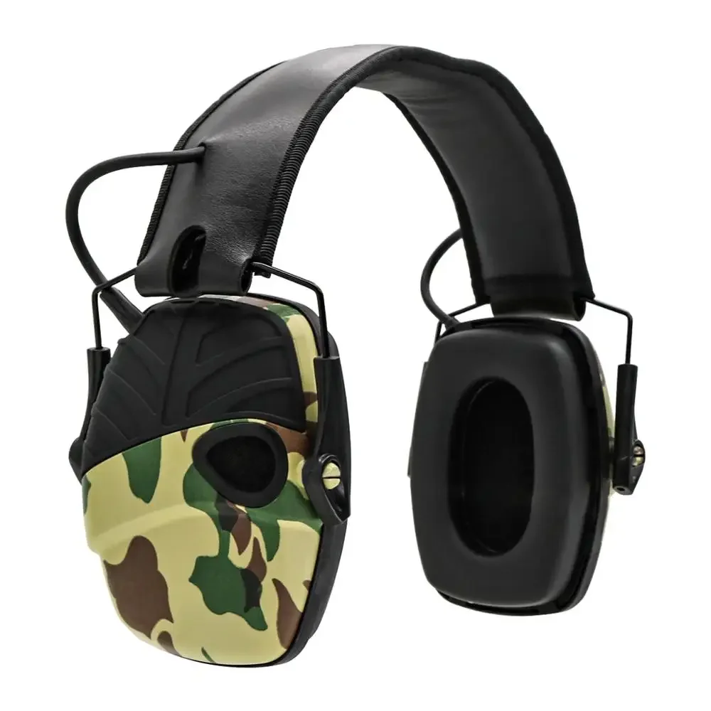 Electronic Shooting Earmuff Amplification Anti-noise Impact Sound Protective Headset Foldable Hearing Protector Outdoor Sport