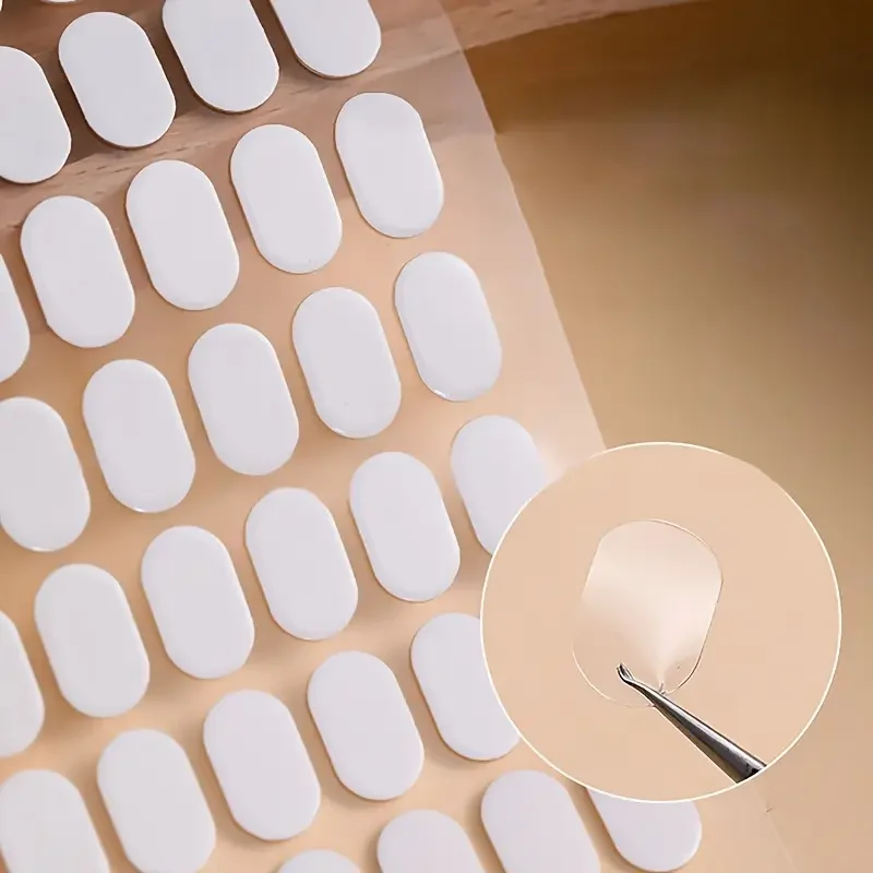 Stojak ekspozycyjny do zdobienia paznokci Dwustronna taśma do paznokci Przezroczysta naklejka samoprzylepna do ćwiczeń i projektowania wzorów na paznokciach