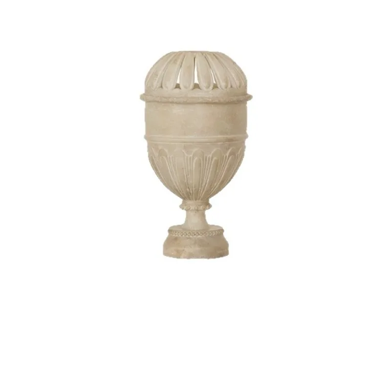 Imitation jade old French retro vase, high-end art ornament