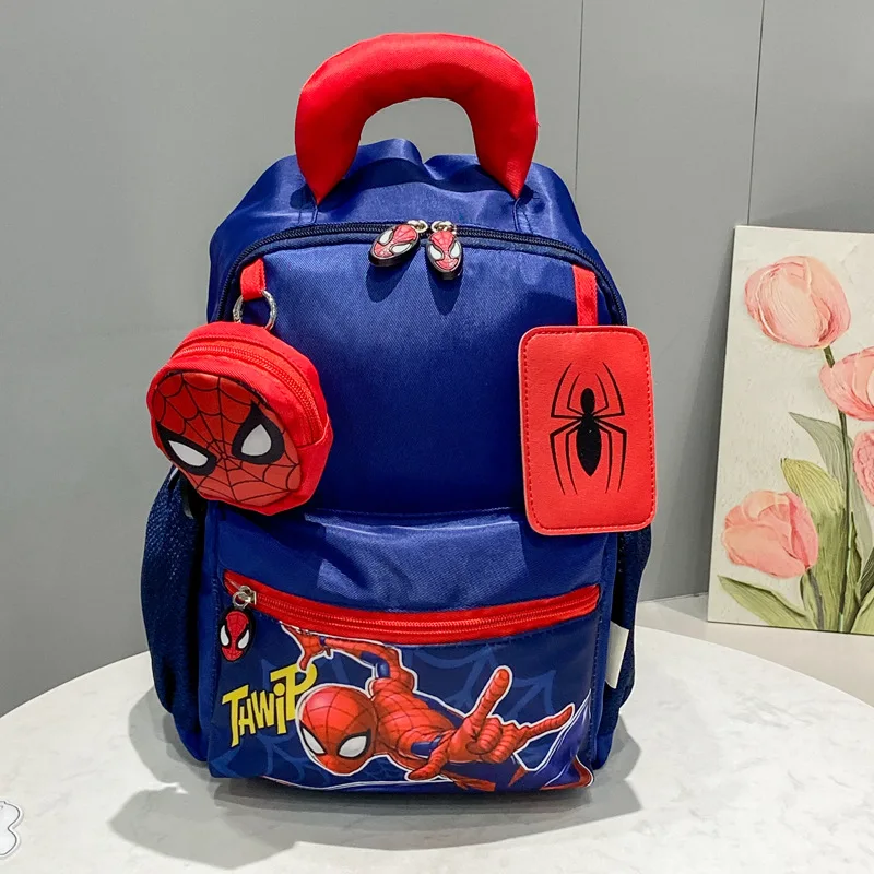 Disney Meisje Jongen Kleuterschool Rugzak Frozen Spider Man Reisrugzak Student Schouder Orthopedische Schooltas Kids Gift Mochila