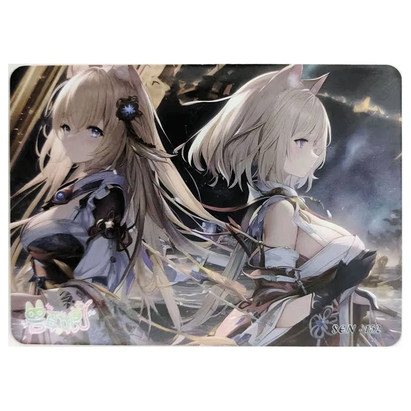 Anime Godin Verhaal Zeldzame SEN Games Breking Collectible Card Lumine Noelle Keqing Yelan Barbara Speelgoed voor jongens Verjaardagscadeau