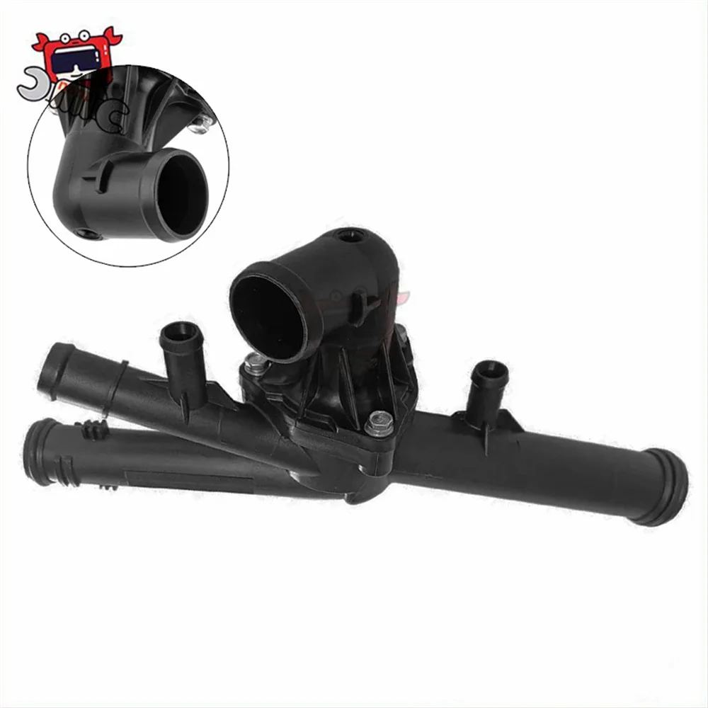 

Suitable for Volkswagen Passat CC Magotan 3.0, Audi Q7 Touareg 3.6 engine thermostat cooling thermostat assembly 03H121117A