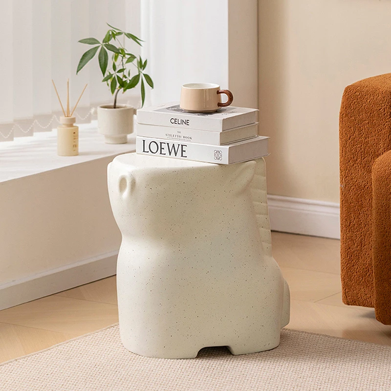 Home Decor Horse Statue Sofa Open Side Table Coffee Table Light Luxury Decorative Small Tables Living Room Creative Bedside Rack