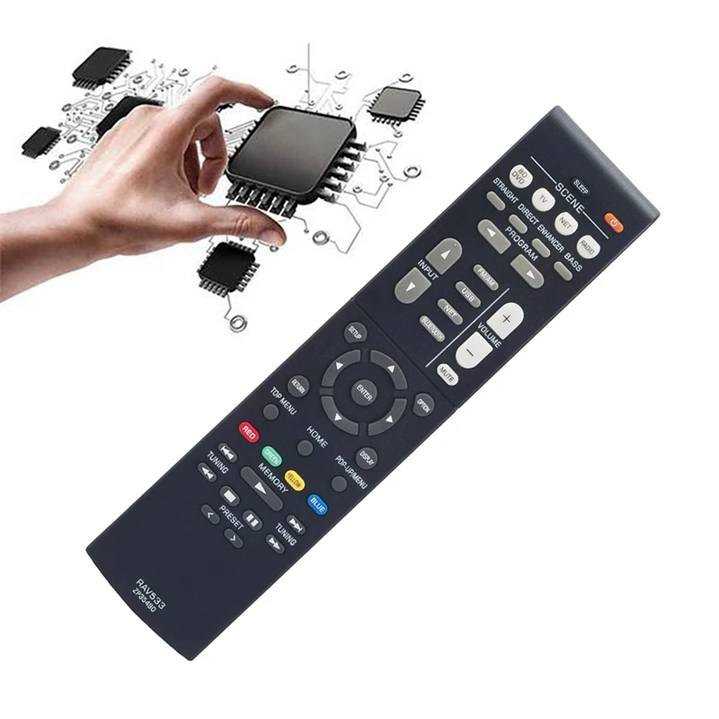 RAV533 Sostituisci il telecomando per il sistema Home Theatre ricevitore AV Yamaha RX-V579 HTR-4068 RX-V479