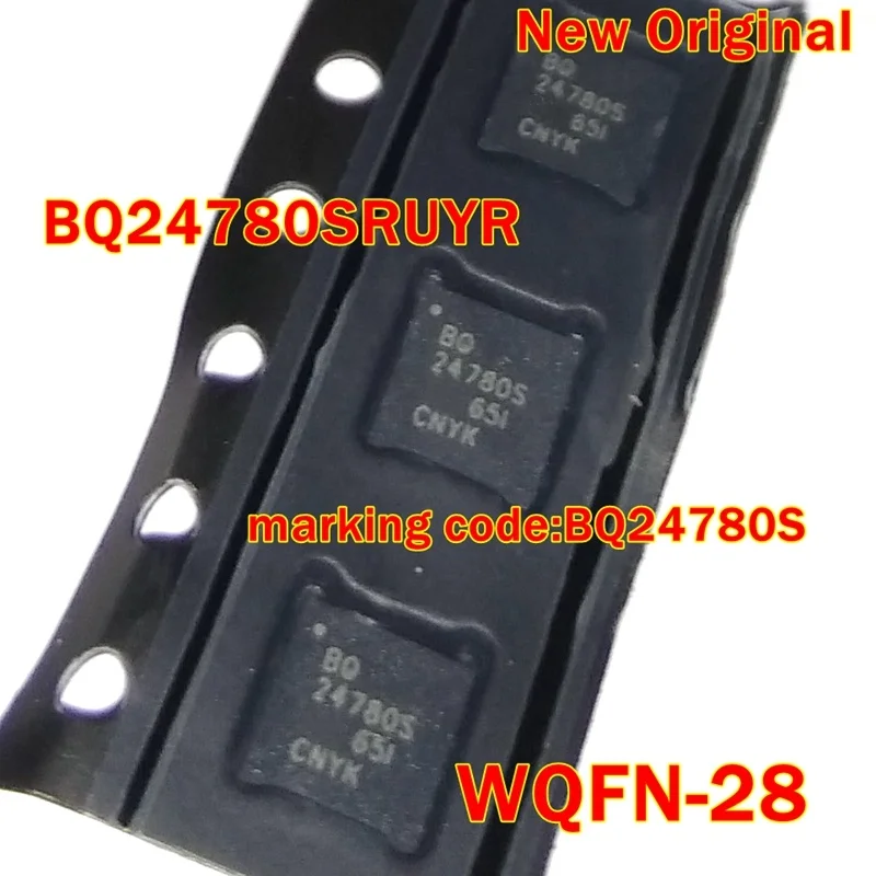 1Pcs to 100Pcs Bq24780Sruyr Wqfn-28 New Original Marking Code:Bq24780S 1-4 Lithium-Ion Battery Charging Controller