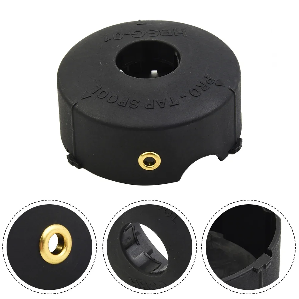 New Spool Cover Spool Cover COMBITRIM Cover Cap EASYTRIM PROTAP For BOSCH For BOSCH ART Plastic STRIMMER Black