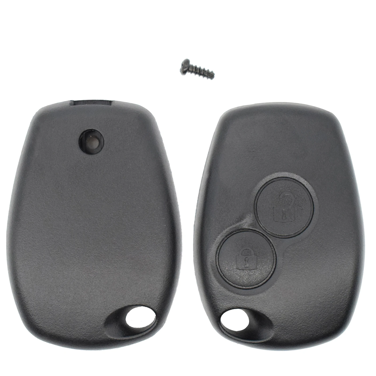 Funda de llave remota para Renault Trafic Twingo Master Modus Logan 2/3, interruptor de botón, funda de llavero de coche, piezas de repuesto, accesorios