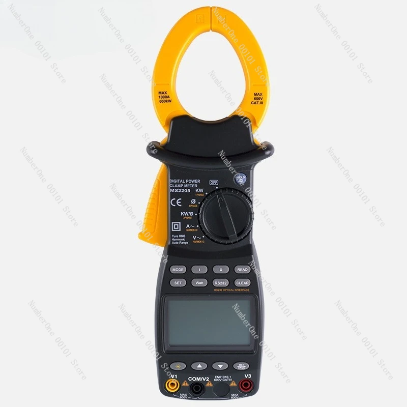 

PEAKMETER digital clamp power meter MS2205 multi-function three-term harmonic active and reactive power visual presence