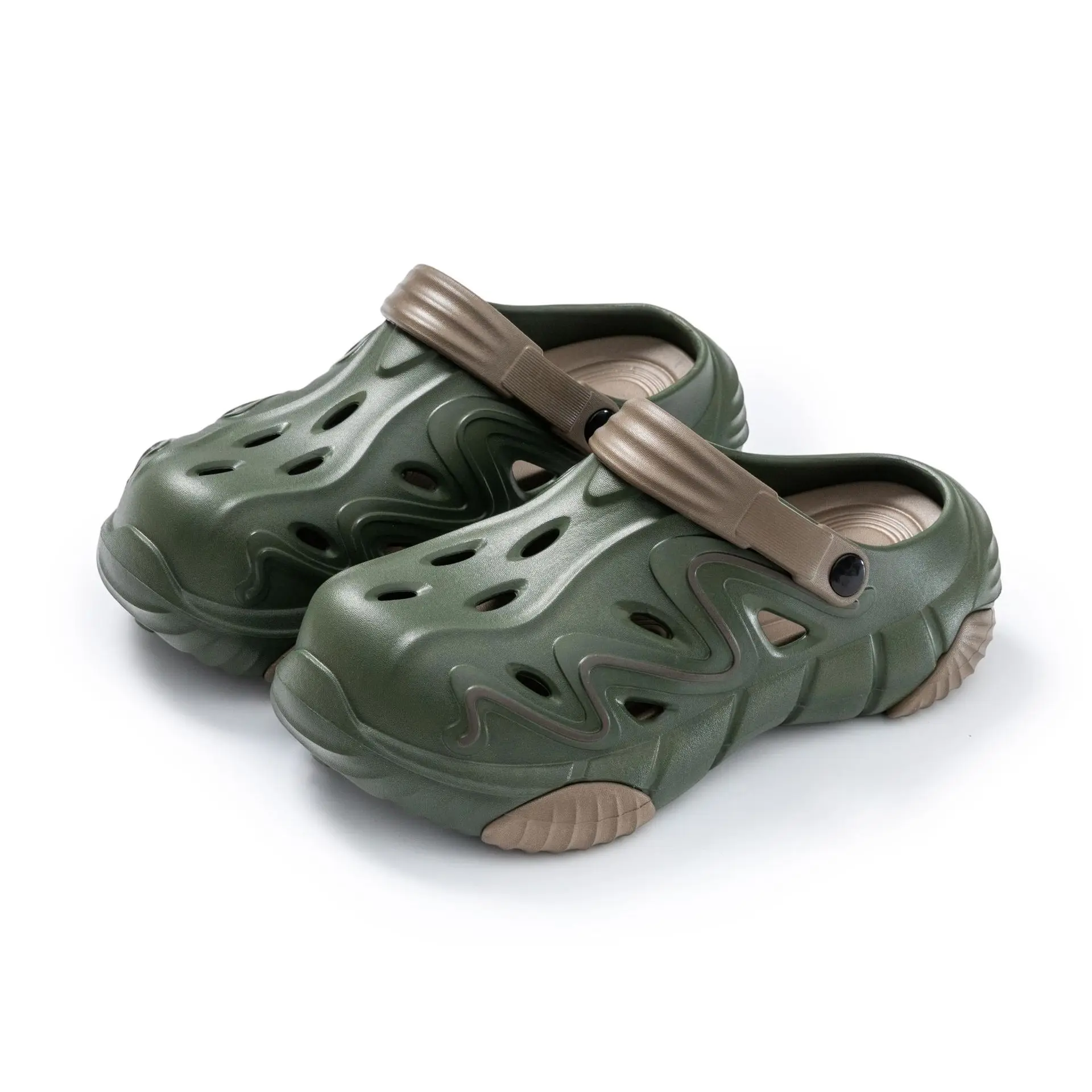 Men's Classic Beach Slippers Shoe Boy's EVA Mules & Clogs Shoes Summer Cool Slippers Sabots Clogs for Men