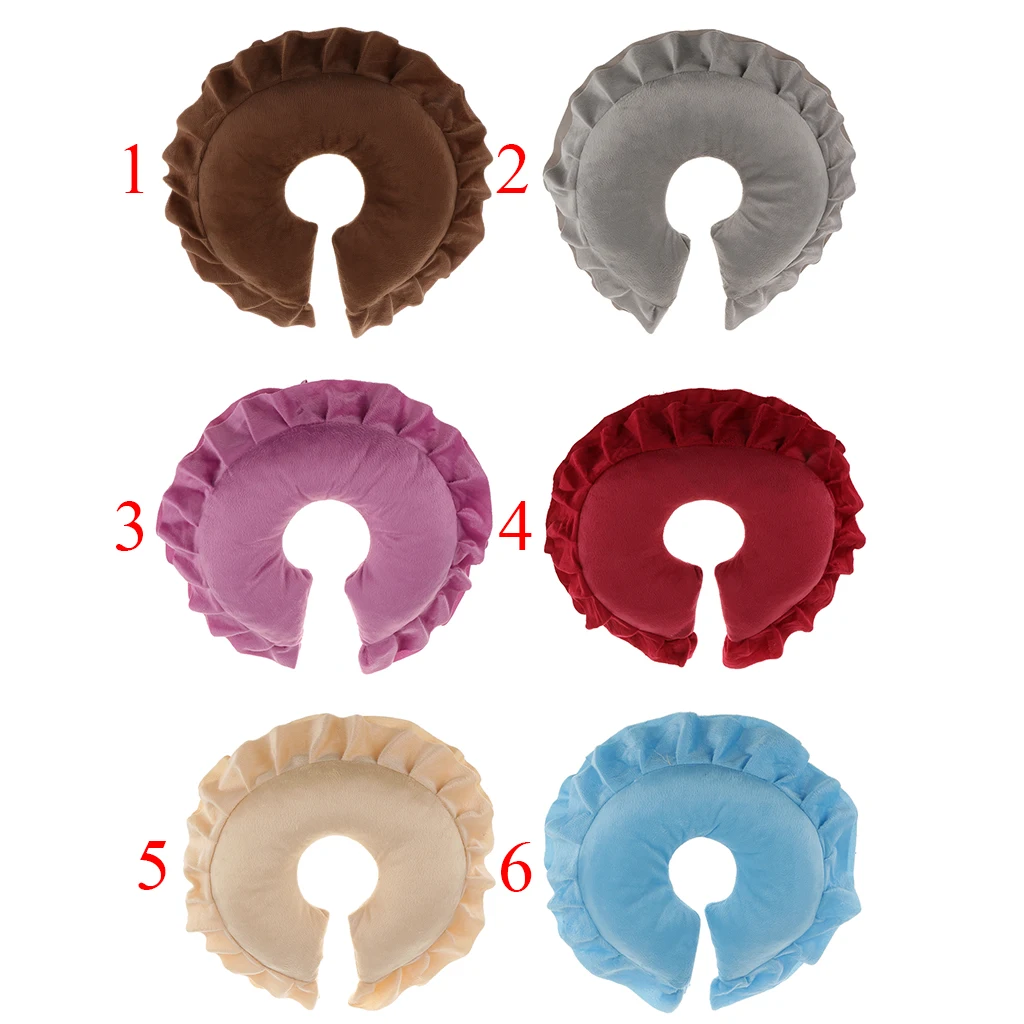 Travel Neck Pillow Soft Skin-friendly U Shaped Cushion Long Body Pillow for Flight Car Outdoor Camping