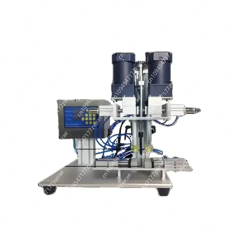 Desktop Pneumatic Duckbill Bottle Capping Machine Multifunctional Screw Capper for Laundry Liquid Pump Head Cosmetic Bottles