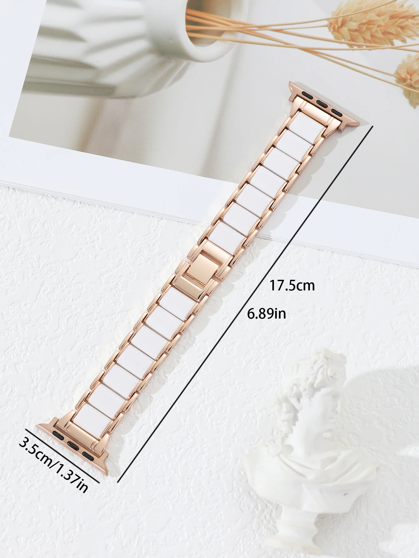 Women Slim Stainless Steel Band For Apple Watch Series 9 45mm 41mm 8 7 SE 6 5 4 38 40 42mm 44mm Ultra Strap for iWatch Bracelet