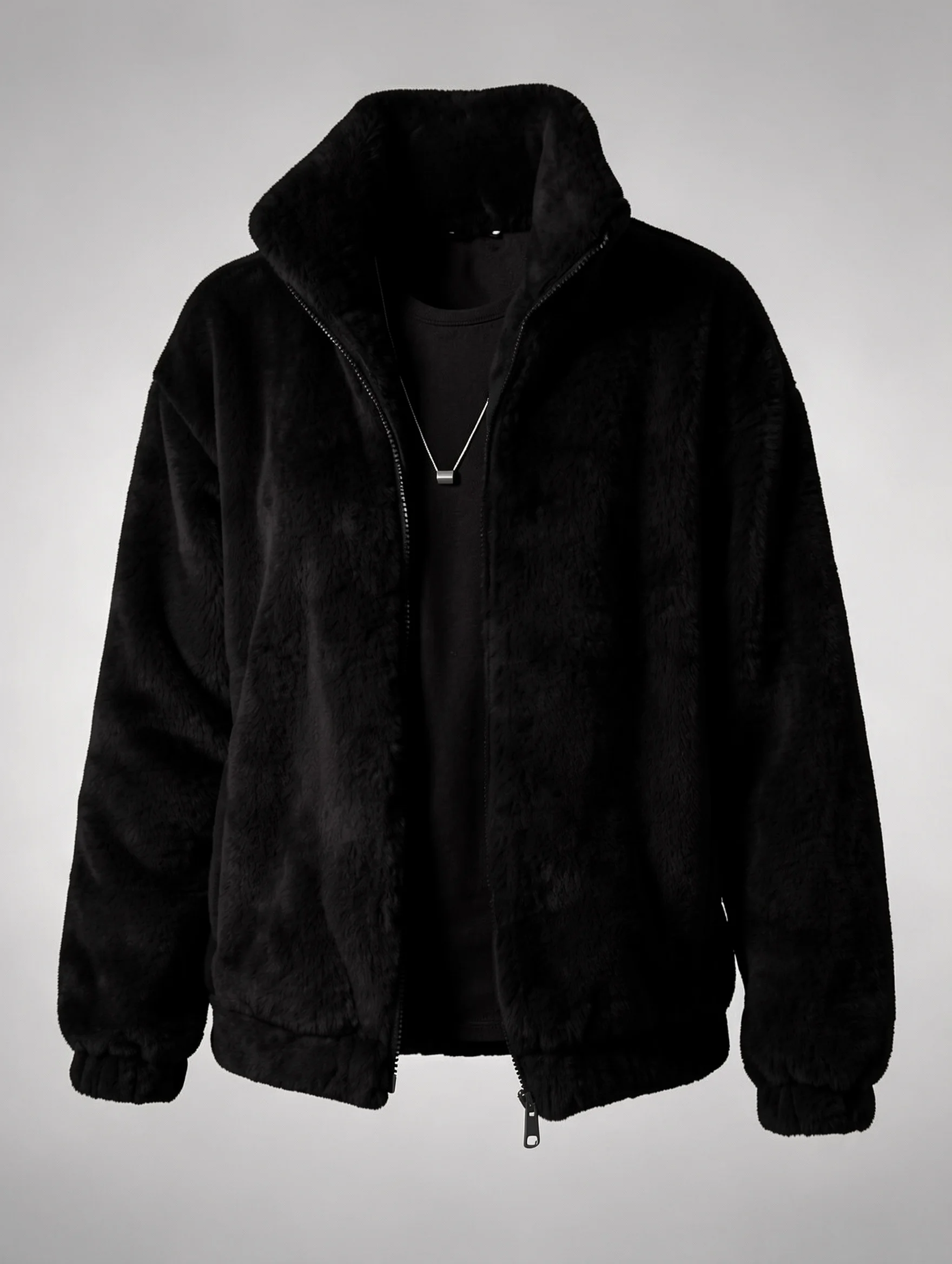 Jaket pria gaya Eropa dan Amer - Sherpa Jacket Fleece ulasan dan harga