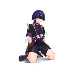 Scaramouche Acrylic Stand Bind Figure Display Anime Goods Collection Desk Decoration Ornament Accesorios Toy Model