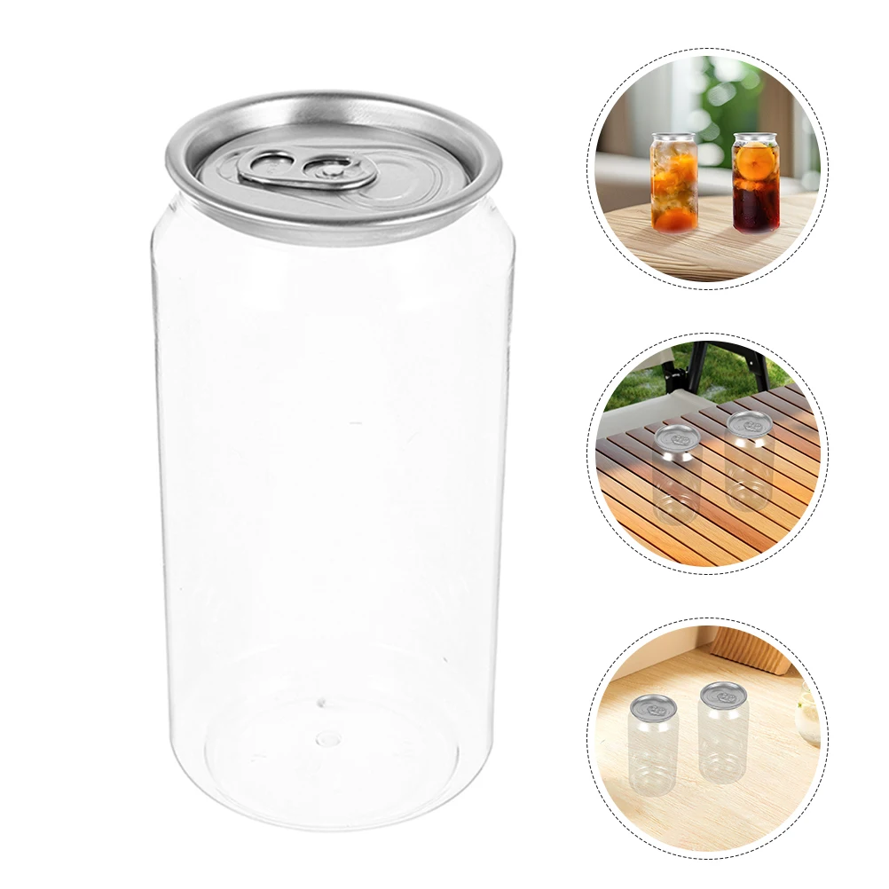 

20pcs Juice Drink Bottle Clear Plastic Bottles Empty Ginger Shots Aluminum Cap Containers for Drinks Lightweight Portable