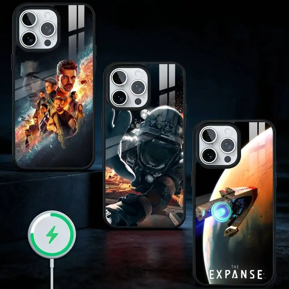 

American TV series T-The E-Expanse Phone Case For iPhone17,16,15,14,13 Plus,Pro Max Magnetic For Magsafe Wireless Charging