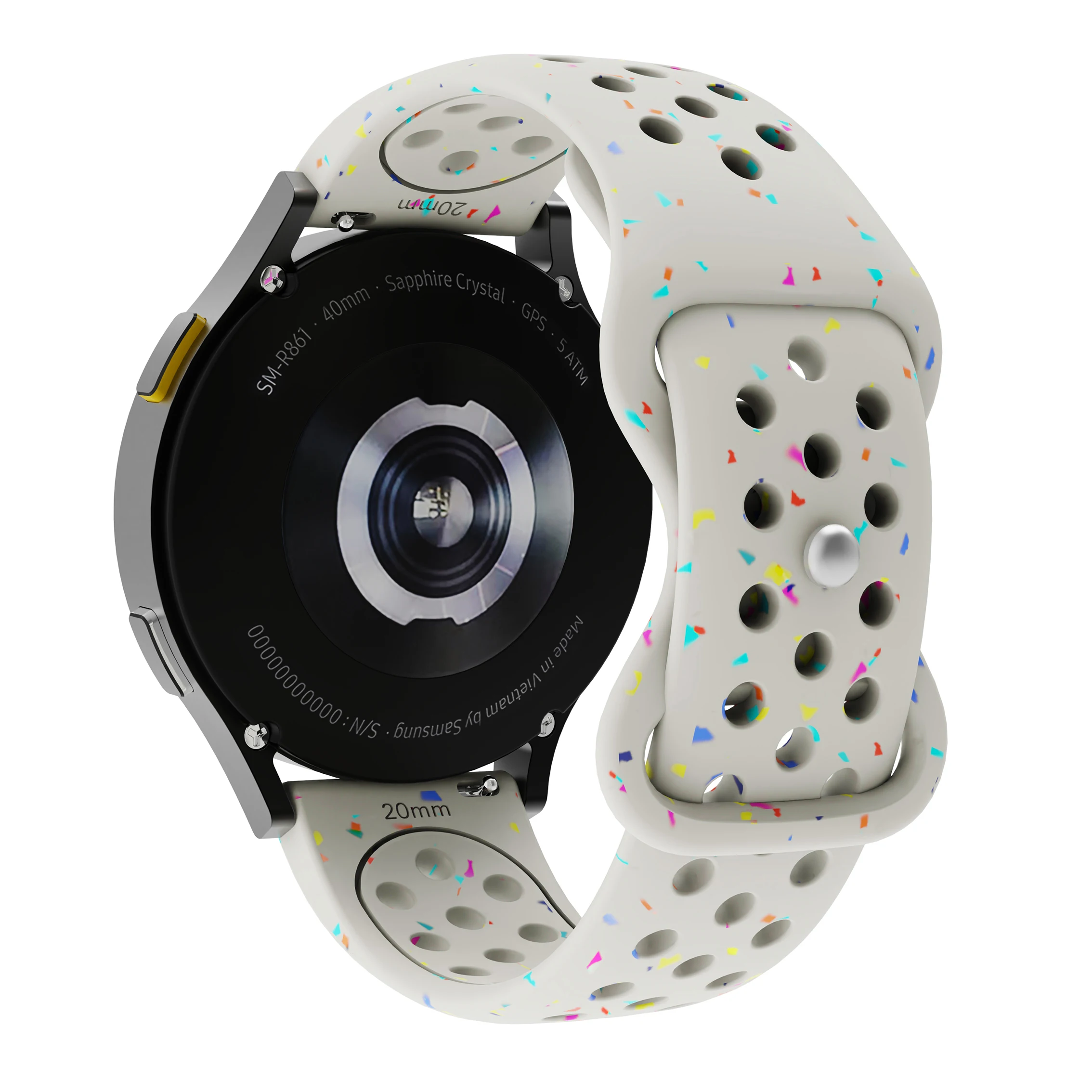 18mm 20mm 22mm Silikonarmband für Garmin Venu 4 45/41mm Forerunner 165 265 55 245 570 47/42mm Armband Garmin Active 6 5 Correa – Detail 9