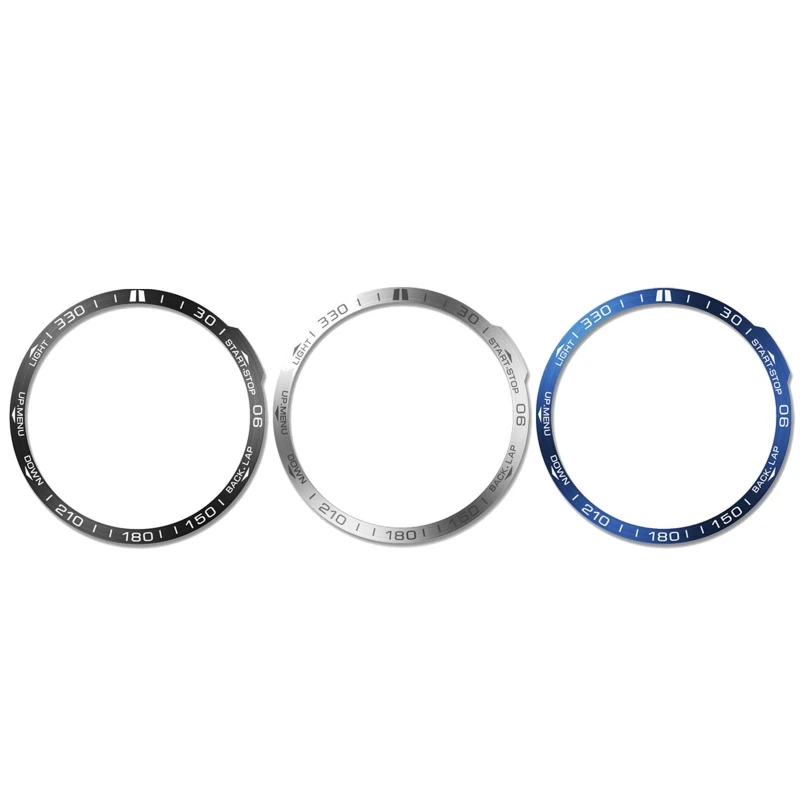 حلقات معدنية للغارمين Fenix 7 7S 7X ساعة ذكية الحافة الدائري الفولاذ المقاوم للصدأ لاصق المضادة للخدش الغطاء الواقي اكسسوارات