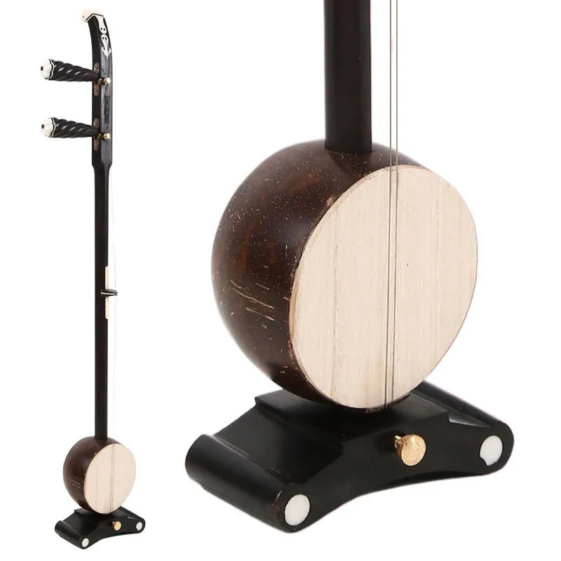 

Черное дерево Банху, традиционная музыкальная игра, банкху для начинающих, профессиональная пластина для оперы Хэнана, Ху, китайские народные струнные инструменты