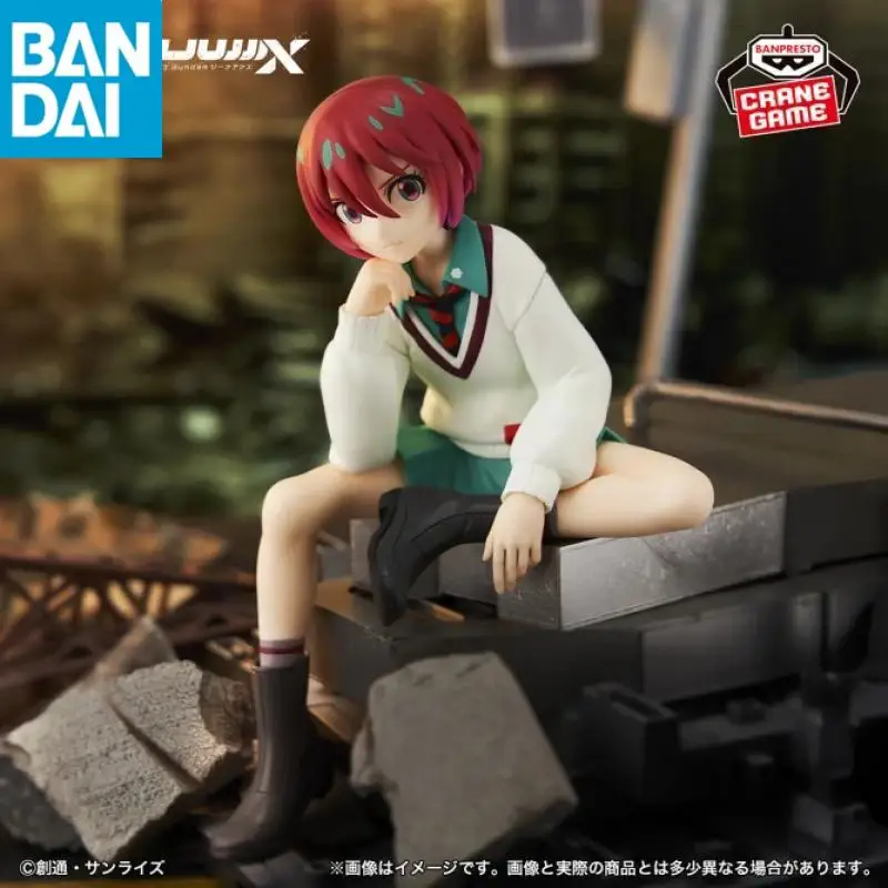 

Original Bandai Namco Banpresto Mobile Suit Gundam Gquuuuuux Anime Figure Amate Yuzuriha (Machu) Model Collectible Toysgift