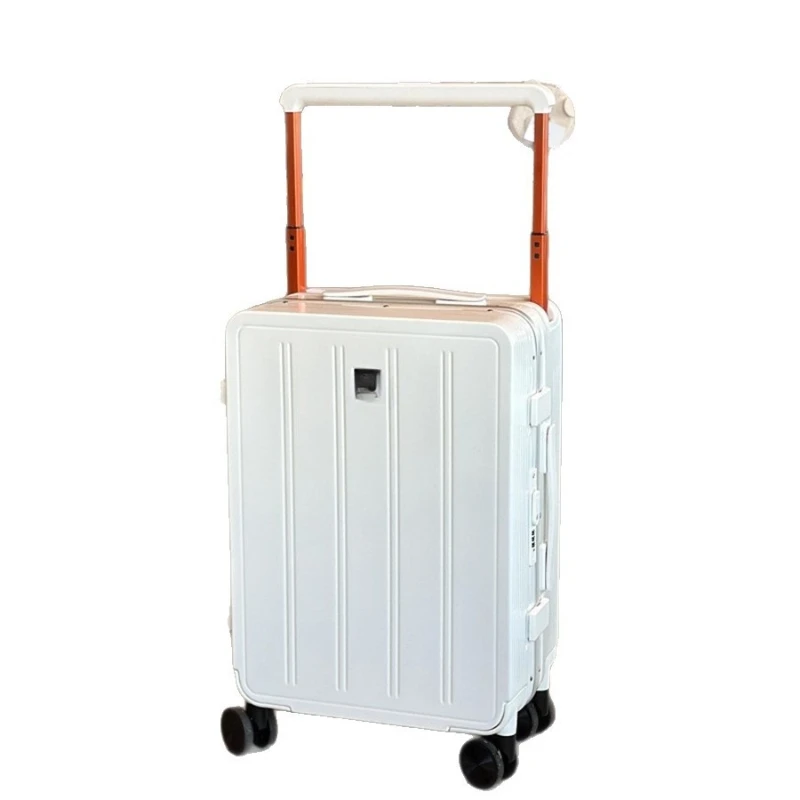 

High value suitcase aluminum frame wide tie rod 20 inch boarding case universal wheel TSA men's and women's