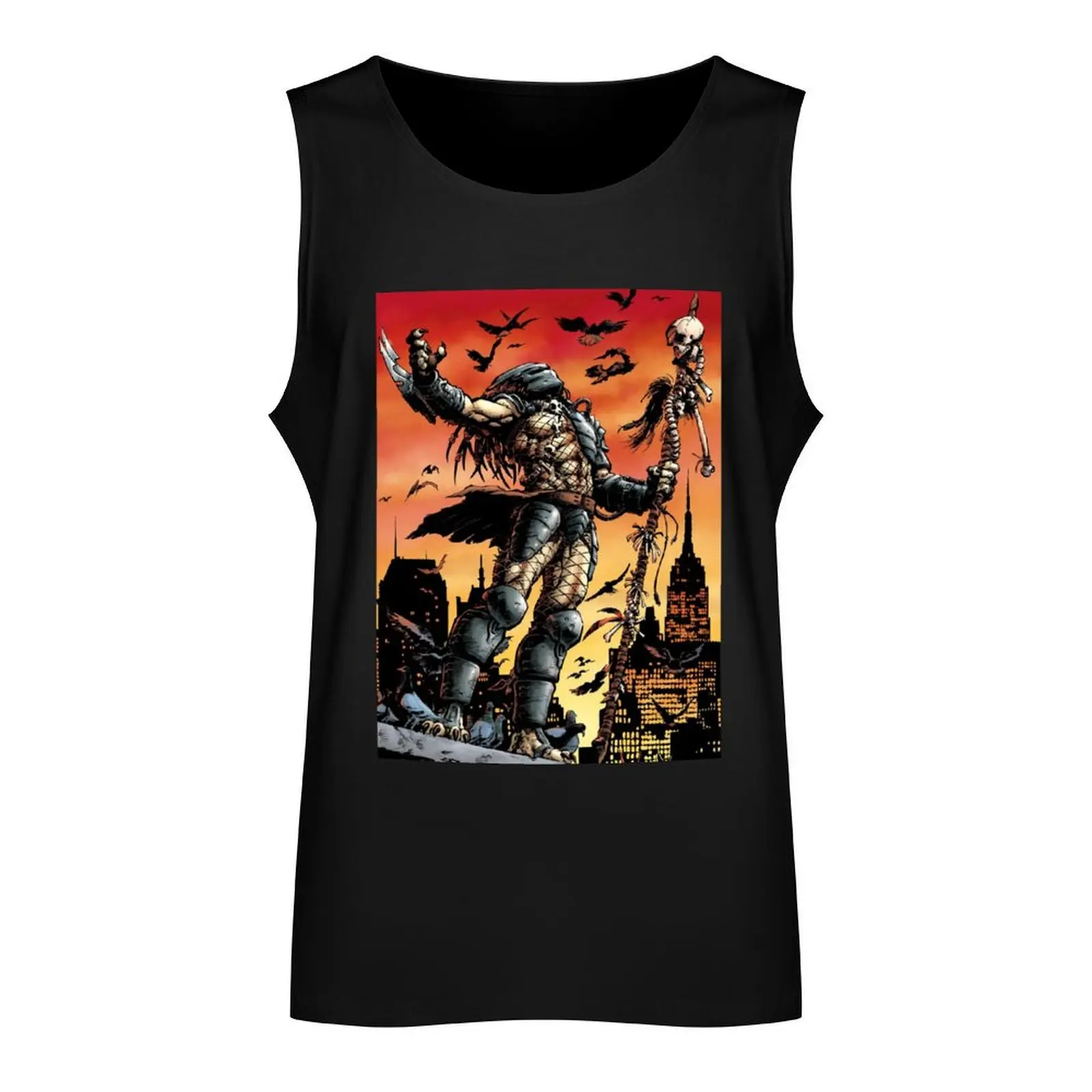 predator, comic, concrete jungle, yautja, new york, hunt, alien, prey, dark horse, bad blood, honor code, hunters, Tank Top